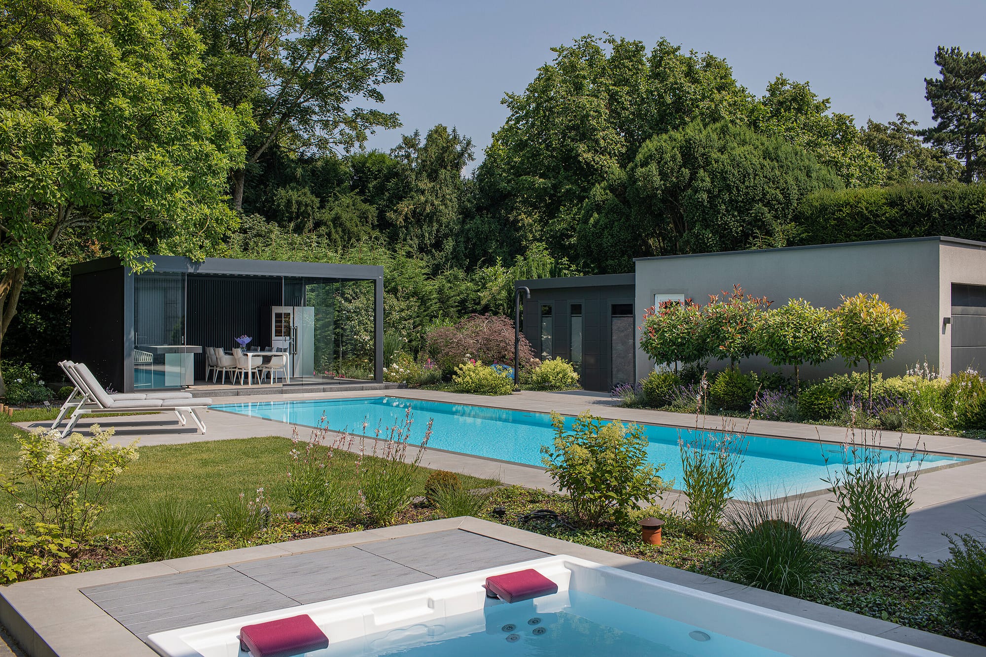 Pool Whirlpool WEERTS Villa Meerbusch Düsseldorf (6) Pool Whirlpool WEERTS Villa Meerbusch Düsseldorf