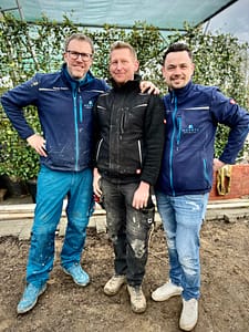 Bau der neuen Ausstellung DER GARTEN