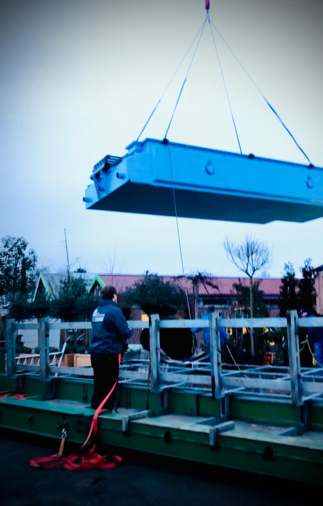 Poolbaustelle WEERTS Poolbau erste Ausstellung