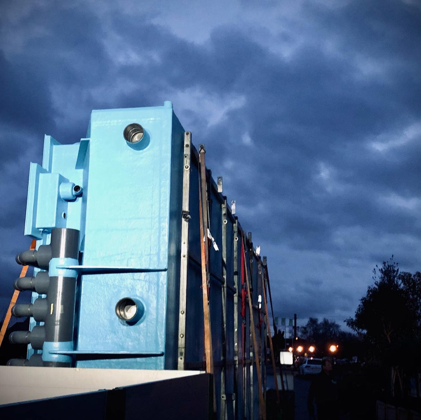 Poolbaustelle WEERTS Poolbau erste Ausstellung