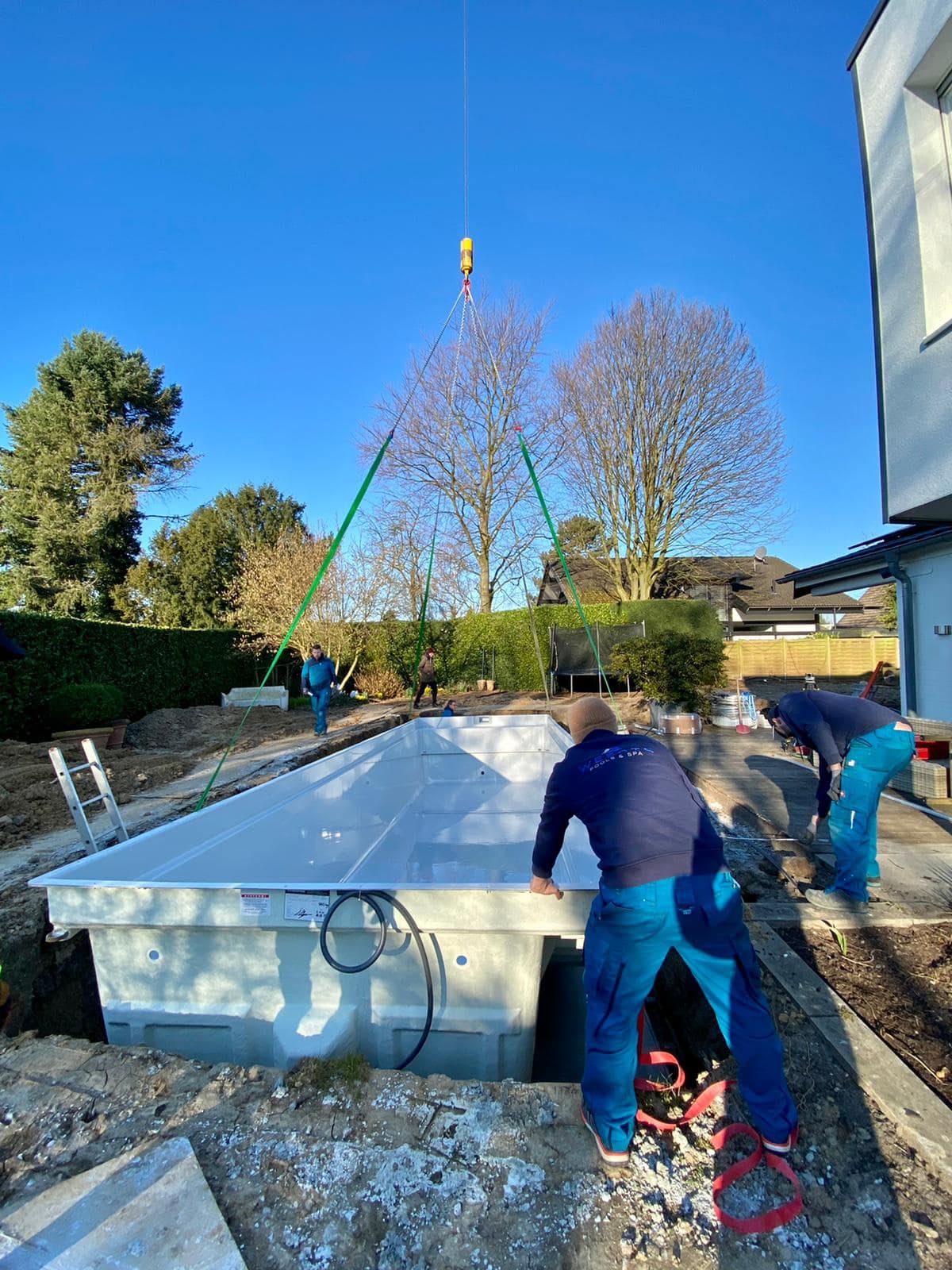 Poolbaustelle WEERTS 