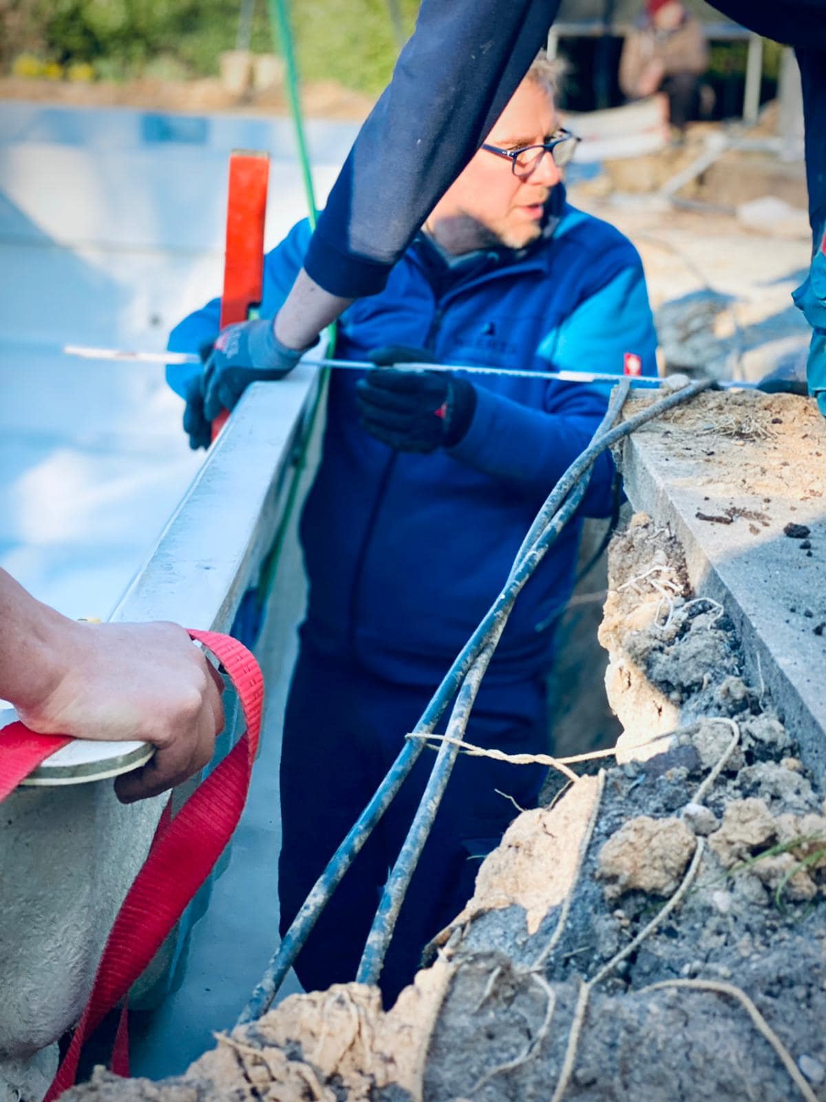 Poolbaustelle WEERTS 